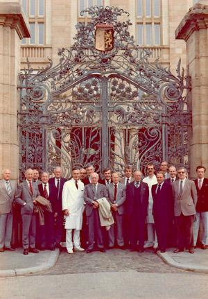 In Mannheim, 1986, with Michael Trede